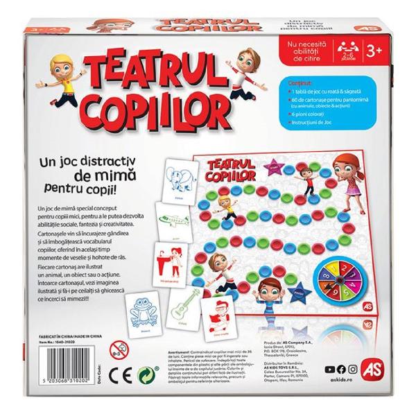 Joc de societate: Teatrul Copiilor