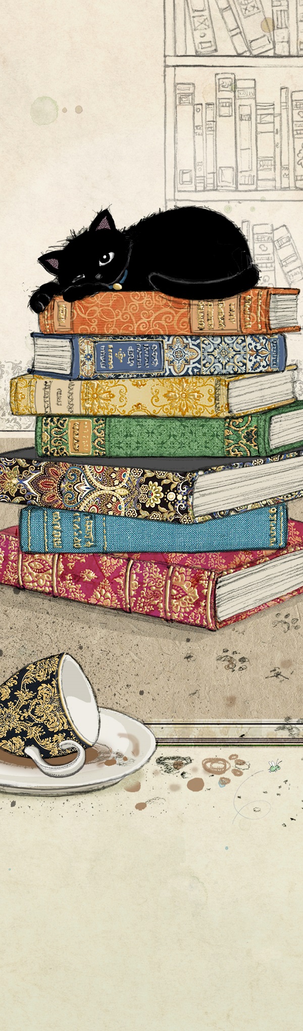 Semn de carte: Chaton Livres
