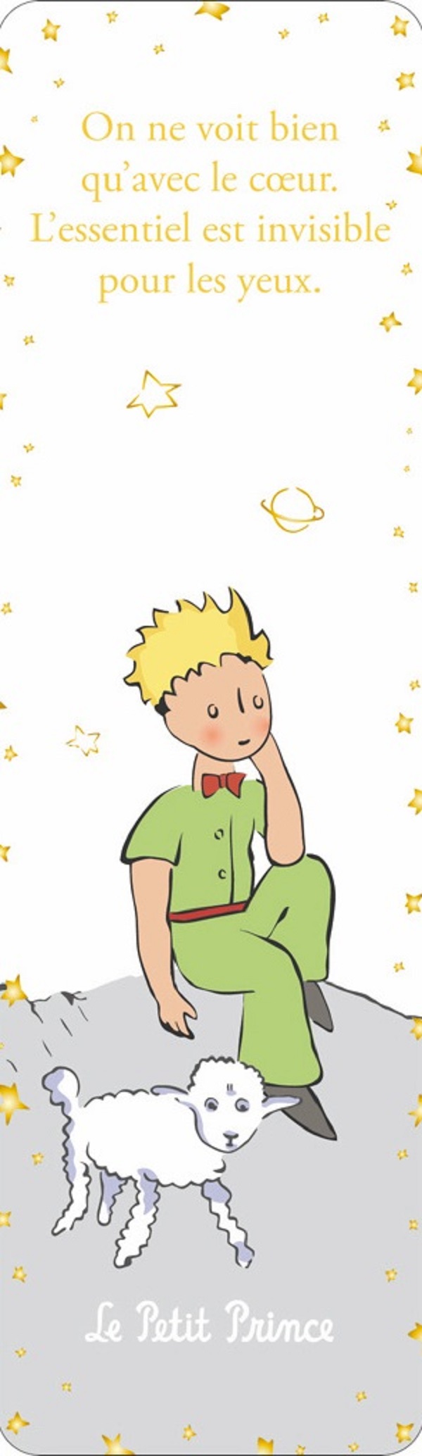 Semn de carte: Le Petit Prince. On ne voit bien