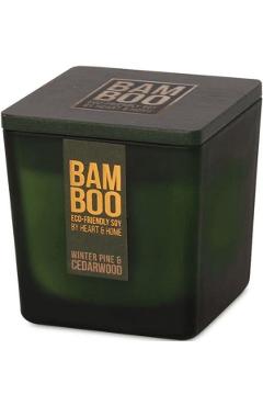 Imaginea produsului 'Lumânare parfumată. Bamboo: Winter Pin and Cedarwood 210 g'
