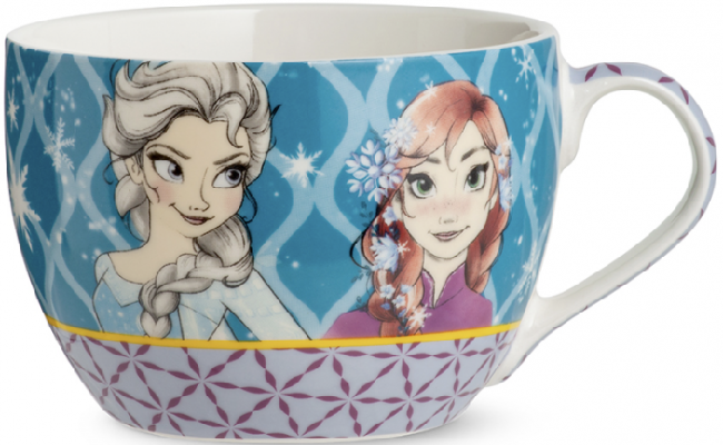 Ceasca: Disney Frozen. Elsa si Anna