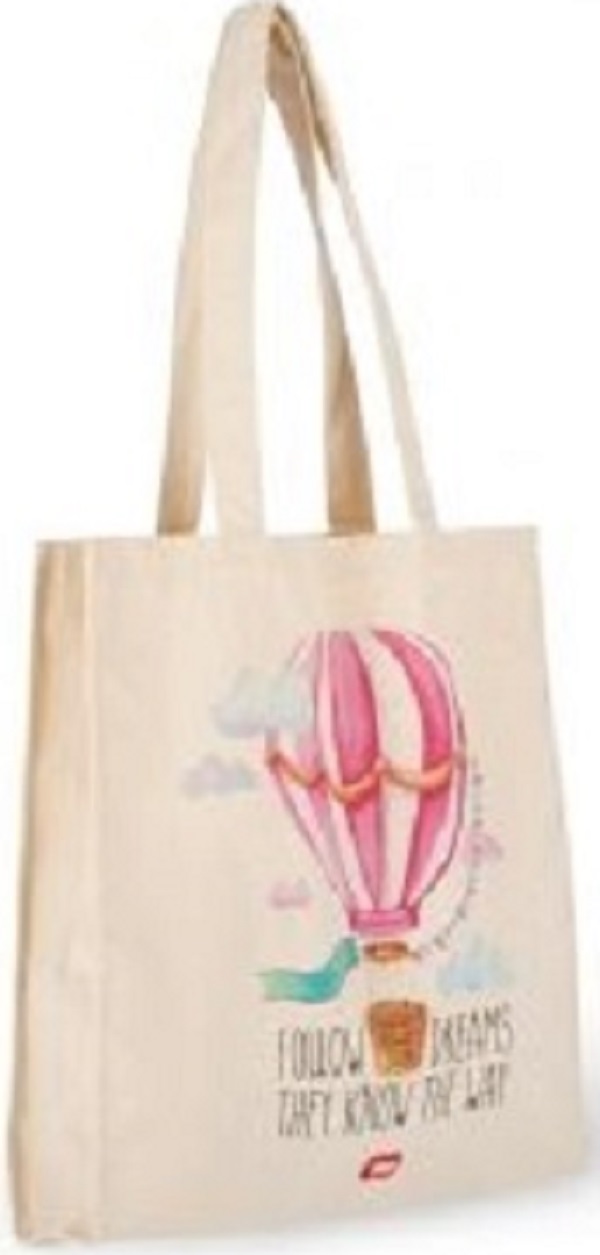  Sacosa bumbac: Follow dreams. Balon cu aer cald