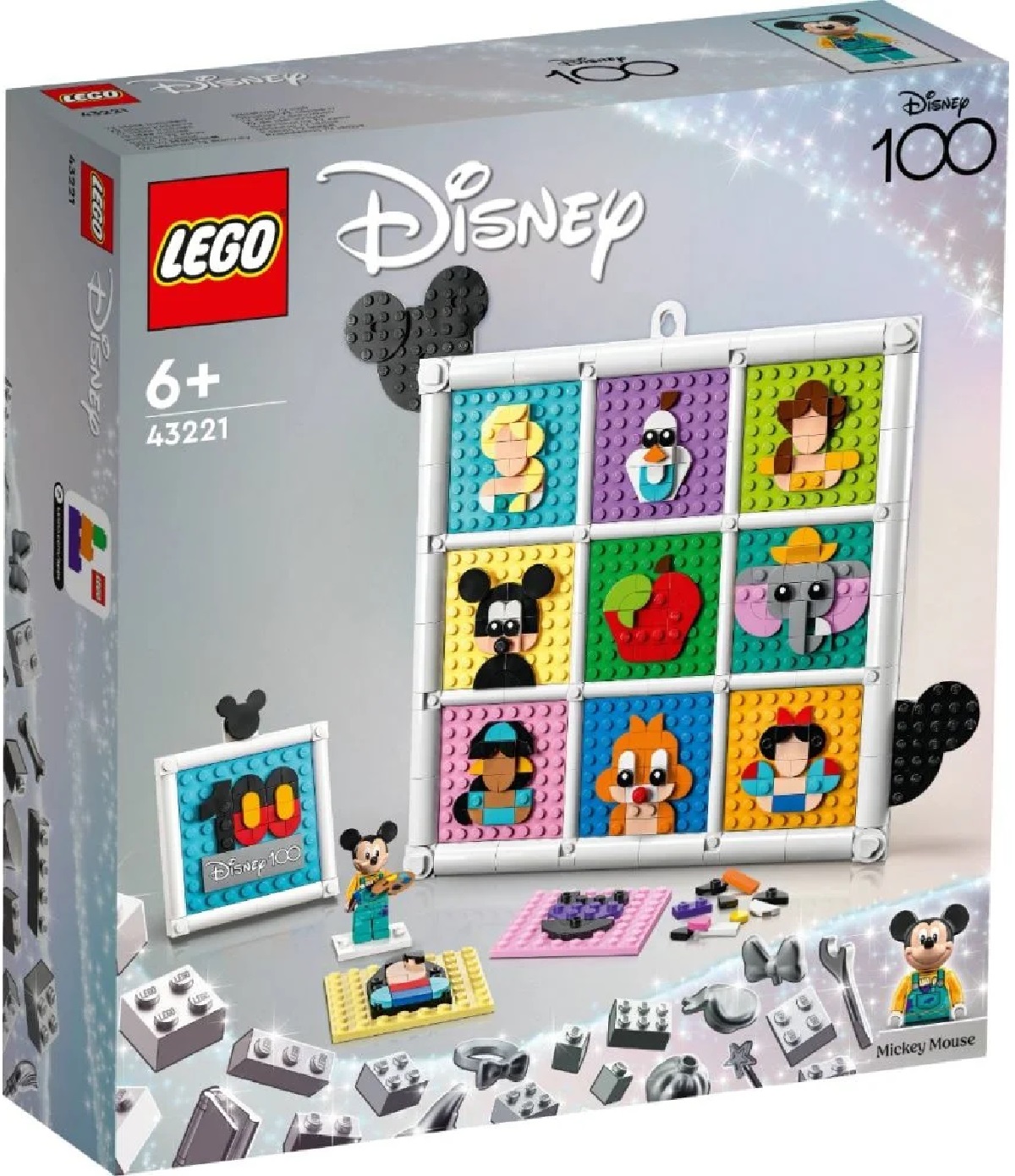 Lego Disney Classic: 100 de ani de figuri emblematice de animatie Disney