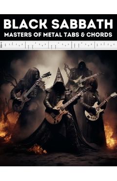 Coperta cărții 'Black Sabbath: Masters of Metal Tabs & Chords - Hajiba El Kahia'