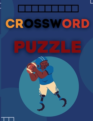 crossword puzzle: american football crossword puzzle for adults with solution for fans of this game - Zakarya Publishing