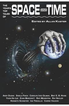 Coperta cărții 'The Year's Top Tales of Space and Time - Andy Dudak'