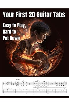 Coperta cărții 'Your First 20 Guitar Tabs: Easy to Play, Hard to Put Down - Rock City'