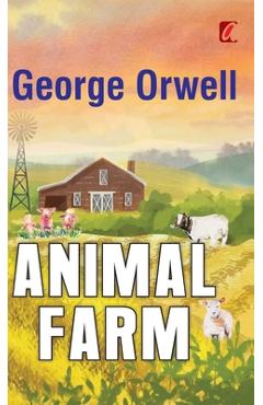 Coperta cărții 'Animal farm - George Orwell'