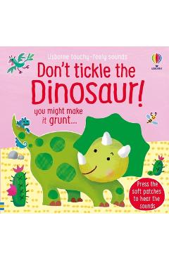 Coperta cărții 'Don't Tickle the Dinosaur! - Sam Taplin'