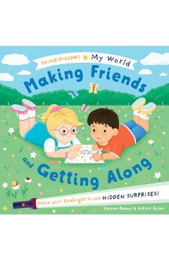 Coperta cărții 'Making Friends and Getting Along - Carron Brown'