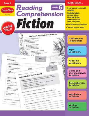 Reading Comprehension: Fiction, Grade 6 Teacher Resource - Evan-moor Corporation
