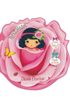 Poza produsului Zanele florilor: Rozalia. Carte de colorat cu autocolante