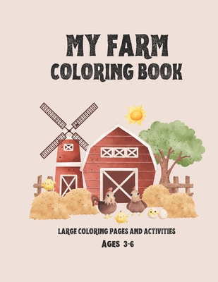 Coperta cărții 'My Farm Coloring Book - Jennifer Owen'