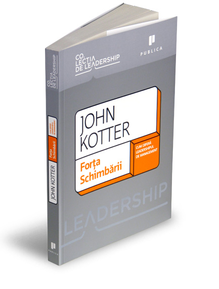 Coperta cărții 'Forta schimbarii - John Kotter'