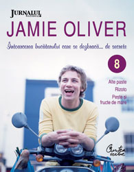 Coperta cărții 'JN nr. 8 - Intoarcerea Bucatarului care se dezbraca...de secrete - Jamie Oliver'