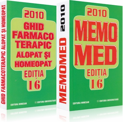 Memomed 2010 + Ghid farmacoterapic alopat si homeopat