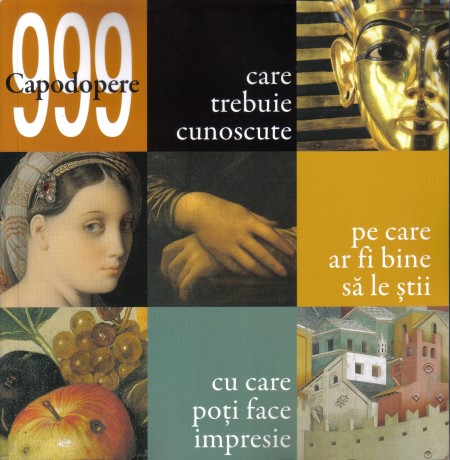 Coperta cărții '999 capodopere care trebuie cunoscute'
