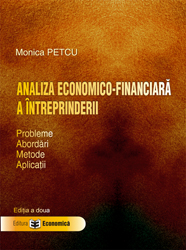 Coperta cărții 'Analiza economico-financiara a intreprinderii - Monica Petcu'