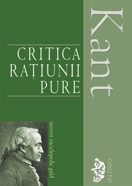 Critica ratiunii pure - Immanuel Kant