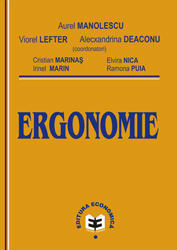 Coperta cărții 'Ergonomie - Aurel Manolescu, Viorel Lefter, Alecxandrina Deaconu'