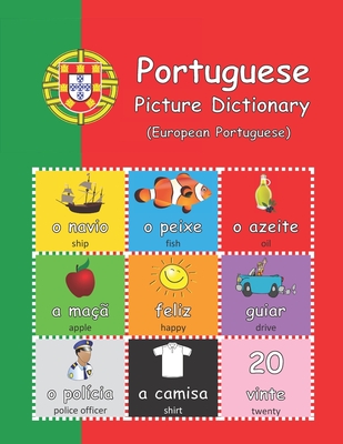 Portuguese Picture Dictionary: European Portuguese (with audio) - David Young