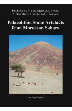 Coperta cărții 'Palaeolithic Stone Artefacts from Moroccan Sahara - Lindelof'