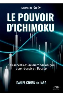 Coperta cărții 'Le pouvoir d'Ichimoku: Les secrets d'une méthode unique pour réussir en Bourse - Daniel Cohen De Lara'