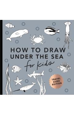 Under the Sea: How to Draw Books for Kids with Dolphins, Mermaids, and Ocean Animals (Mini) - Alli Koch