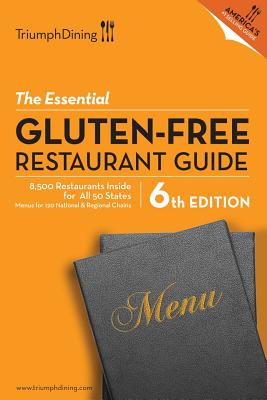 Coperta cărții 'The Essential Gluten Free Restaurant Guide - Triumph Dining'