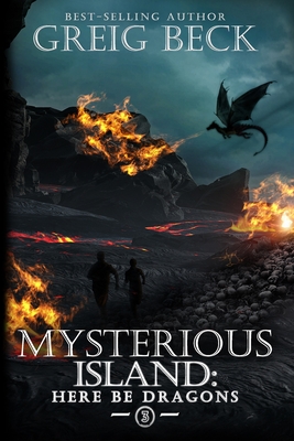 Coperta cărții 'The Mysterious Island: Here Be Dragons - Greig Beck'