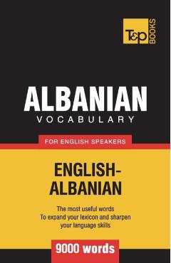Poza produsului Albanian vocabulary for English speakers - 9000 words - Andrey Taranov