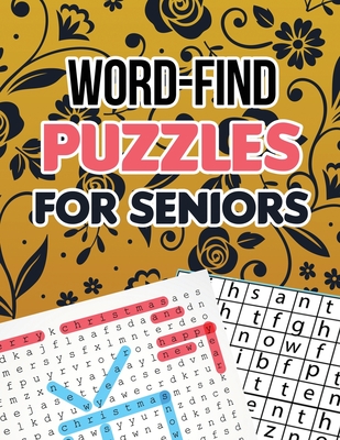 Word-Find Puzzles for Seniors: Word Search Brain Workouts Book, Word Searches to Challenge Your Brain, Brian Game Book for Seniors in This Christmas - Voloxx Studio