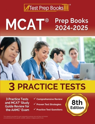 MCAT Prep Books 2024-2025: 2 Practice Tests and MCAT Study Guide Review for the AAMC Exam [8th Edition] - Joshua Rueda