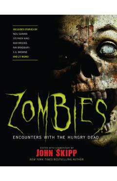 Coperta cărții 'Zombies: Encounters with the Hungry Dead - Neil Gaiman'