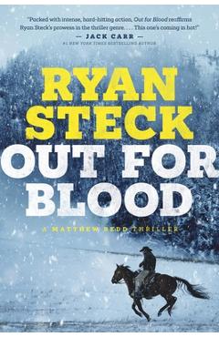 Coperta cărții 'Out for Blood - Ryan Steck'