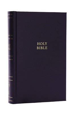 NKJV Personal Size Large Print Bible with 43,000 Cross References, Black Hardcover, Red Letter, Comfort Print - Thomas Nelson