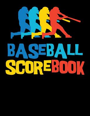 Coperta cărții 'Baseball Scorebook: 100 Scorecards For Baseball and Softball Games - Mike Querns'