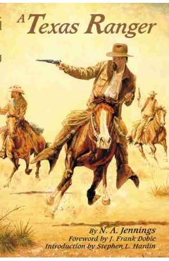 Coperta cărții 'A Texas Ranger - N. A. Jennings'