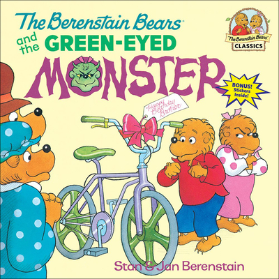 Coperta cărții 'The Berenstain Bears and the Green-Eyed Monster - Stan Berenstain'