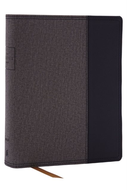 The Prayer Bible: Pray God's Word Cover to Cover (Nkjv, Black/Gray Leathersoft, Red Letter, Comfort Print) - Thomas Nelson