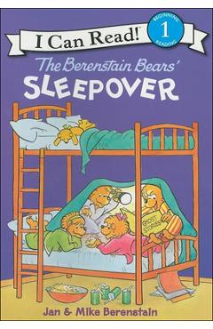 Coperta cărții 'The Berenstain Bears' Sleepover - Jan Berenstain'