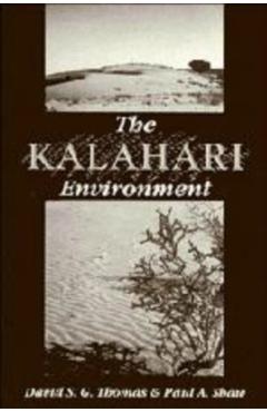 Coperta cărții 'The Kalahari Environment - David Thomas'