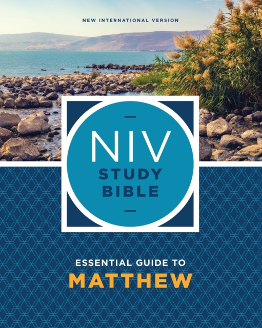 NIV Study Bible Essential Guide to Matthew, Paperback, Red Letter, Comfort Print - Kenneth L. Barker