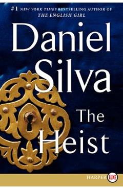 Coperta cărții 'The Heist - Daniel Silva'