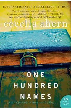 Coperta cărții 'One Hundred Names - Cecelia Ahern'