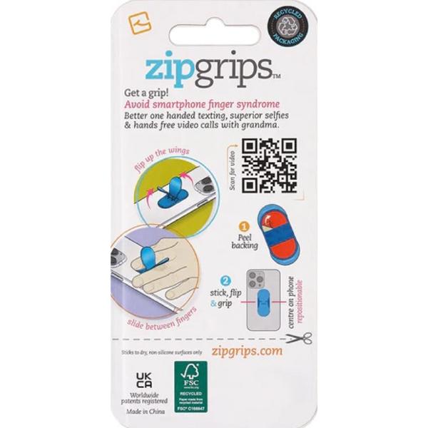Suport pentru telefon: ZipGrips. Fotbal
