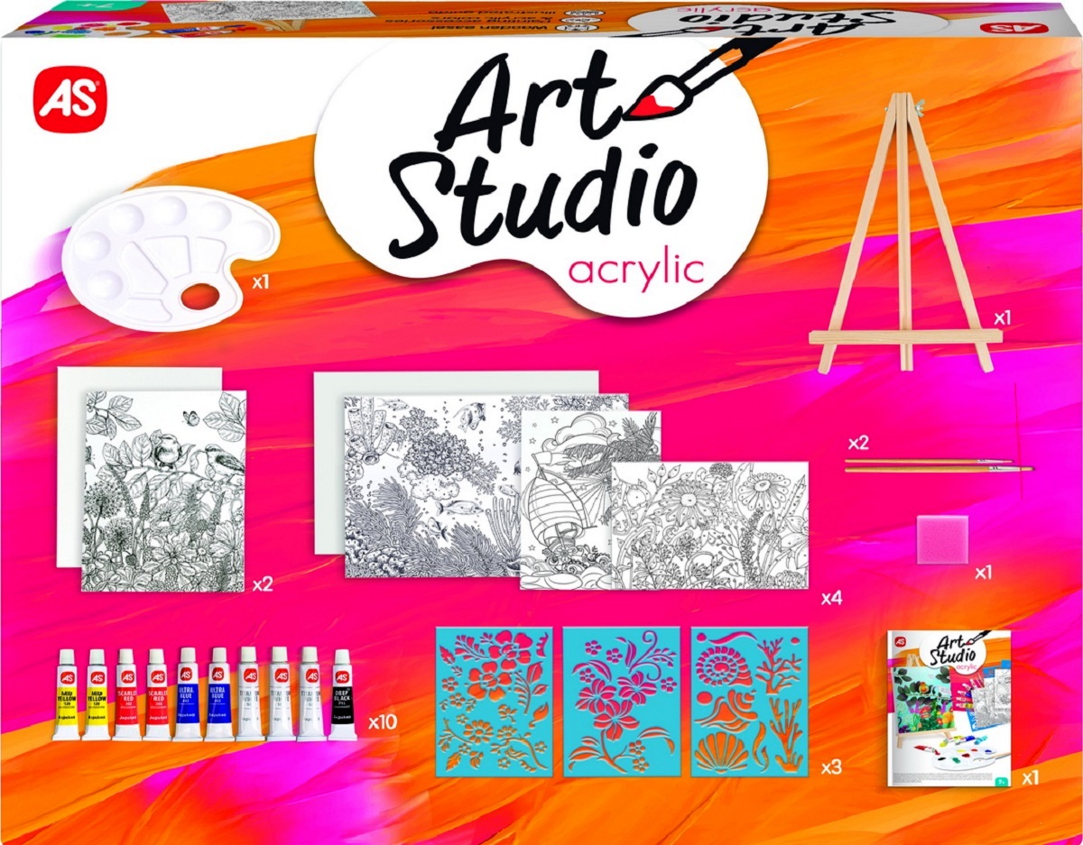 Atelierul de Pictura Acrylic. Art Studio