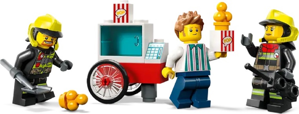 Lego City. Statia si masina de pompieri