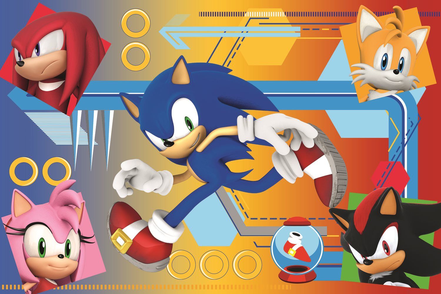 Puzzle 60. Sonic in actiune