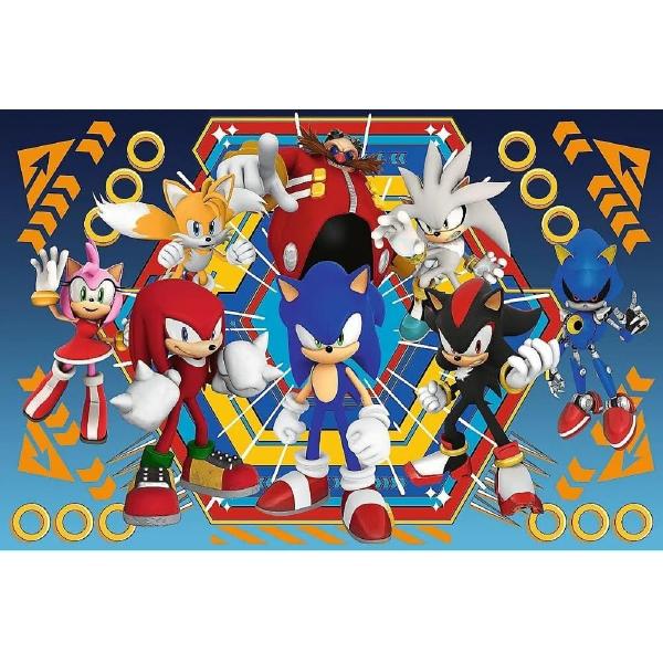 Puzzle 104 Super Shape XL. Sonic The Hedgehog